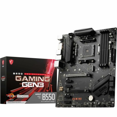 Placa Base MSI B550 GAMING GEN3 AMD B550 AMD AMD AM4 de MSI, Placas base - Ref: S0236211, Precio: 109,83 €, Descuento: %