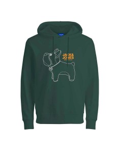 Felpa con Cappuccio Uomo JORPAL SWEAT HOOD FST Jack & Jones 2310015 Verde da Jack & Jones, Felpe - Ref: S2024703, Precio: €21...