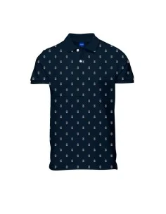 Polo de Manga Corta Hombre Jack & Jones JPRBLUWILLIAM 12257315 Azul | Tienda24 Tienda24.eu