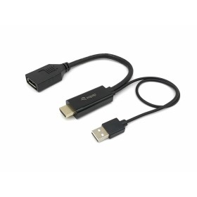 Adaptador DisplayPort a HDMI LINDY 36922 Negro | Tienda24 - Global Online Shop Tienda24.eu