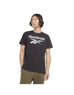 Maglia a Maniche Corte Uomo Reebok BIG LOGO TEE HD4222 Nero da Reebok, Camicie e T-shirt sportive - Ref: S2025511, Precio: €1...