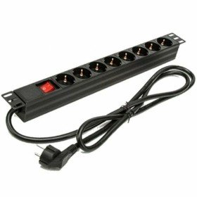 Power Strip - 5 Sockets Schuko Lanberg 2500 W 3 m White (3 m) | Tienda24 - Global Online Shop Tienda24.eu