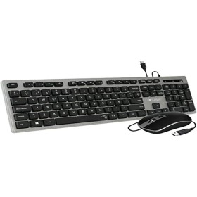 Clavier et souris sans fil Cherry JD-0710ES-2 Noir Espagnol Qwerty QWERTY | Tienda24 - Global Online Shop Tienda24.eu