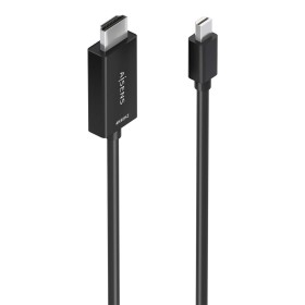 DisplayPort Cable iggual IGG318362 2 m Black 8K Ultra HD | Tienda24 - Global Online Shop Tienda24.eu