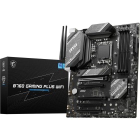 Motherboard MSI B760 GAMING PLUS WIFI LGA 1700 Intel B760 by MSI, Base plates - Ref: S0237495, Price: 175,63 €, Discount: %