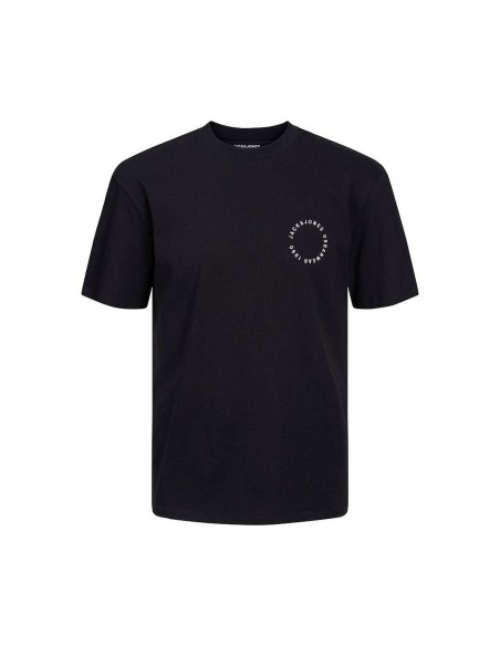 Herren Kurzarm-T-Shirt Jack & Jones JJSUNSET TEE SS CREW NECK 12221013 Schwarz | Tienda24 Tienda24.eu