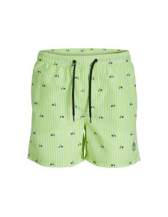 Costume da Bagno Uomo PSTFIJI JJSWIM MINI STRIPE LY Jack & Jones 12227350 Verde da Jack & Jones, Abbigliamento da bagno - Ref...