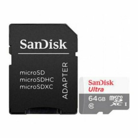 Carte Mémoire SDXC SanDisk SDSQUNR-064G-GN3MA 64 GB CL10 de SanDisk, Cartes mémoire - Réf : S0237689, Prix : 9,50 €, Remise : %