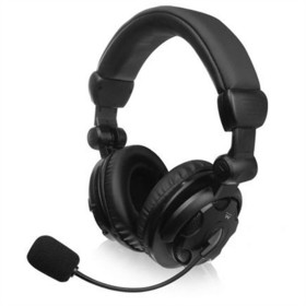 Headphones with Microphone Ewent Heron Studio Black by Ewent, PC Headsets - Ref: S0237761, Price: 19,78 €, Discount: %