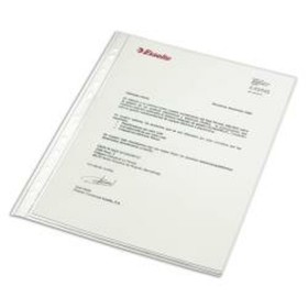 Covers Esselte Transparent A4 (100 Units) by Esselte, Punched Binder Pockets - Ref: M0900356, Price: 10,20 €, Discount: %