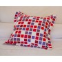 Cushion cover Alexandra House Living Red 50 x 75 cm 55 x 55 + 5 cm Frames by Alexandra House Living, Cushion Covers - Ref: D1...