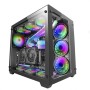 Caixa Semitorre ATX Mars Gaming MCV3 Preto de Mars Gaming, Caixas para computador de secretária - Ref: S0237928, Preço: 74,64...