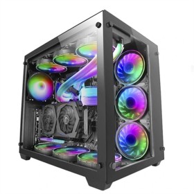 Caixa Semitorre ATX Mars Gaming MCV3 Preto de Mars Gaming, Caixas para computador de secretária - Ref: S0237928, Preço: 74,64...