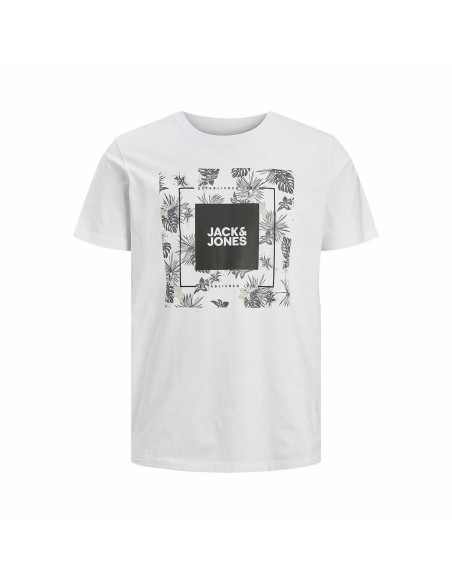 Men’s Short Sleeve T-Shirt JJTROPICANA BOX TEE Jack & Jones 12224165 | Tienda24 Tienda24.eu