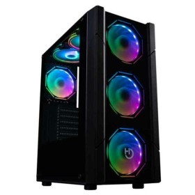 ATX Semi-tower Box Aerocool Bionic Black | Tienda24 - Global Online Shop Tienda24.eu