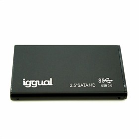 Hard drive case LEOTEC LEM2EXT01 Black | Tienda24 - Global Online Shop Tienda24.eu