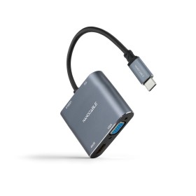 Cabo USB Ewent Preto 1 m | Tienda24 - Global Online Shop Tienda24.eu