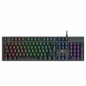 Keyboard Nilox NXKBE000012 Black Spanish Qwerty | Tienda24 - Global Online Shop Tienda24.eu