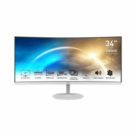 Écran MSI MP341CQW Blanc 34" UWQHD VA de MSI, Ecrans PC - Réf : S0238358, Prix : 397,15 €, Remise : %