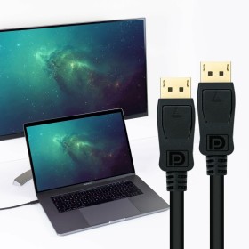 Cabo DisplayPort a DVI Savio CL-106 | Tienda24 - Global Online Shop Tienda24.eu