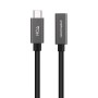 Cable USB-C NANOCABLE 10.01.4401 Negro 1 m de NANOCABLE, Cables USB - Ref: S0238747, Precio: 8,91 €, Descuento: %