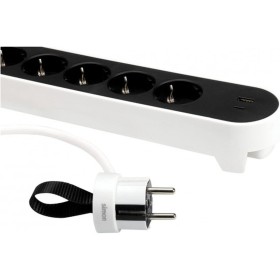 3-socket plugboard with power switch Chacon  (1,5 m) | Tienda24 - Global Online Shop Tienda24.eu