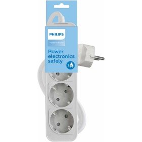 Power Strip - 5 Sockets Schuko Lanberg 2500 W 3 m White (3 m) | Tienda24 - Global Online Shop Tienda24.eu