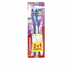 Escova de Dentes Colgate Zig Zag Médio 3 Peças de Colgate, Escovas manuais - Ref: S05112705, Preço: 5,45 €, Desconto: %