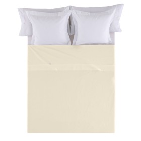 Top sheet Alexandra House Living Cream by Alexandra House Living, Sheets and pillowcases - Ref: D1600544, Price: 11,80 €, Dis...