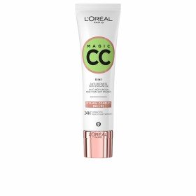 Crema Hidratante CC Cream L'Oreal Make Up Magic CC Tratamiento Antirojeces 30 ml de L'Oreal Make Up, CC creams - Ref: S051171...