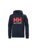 Children’s Hoodie HH LOGO HOODIE 2.0 Helly Hansen 41677 597 Navy Blue | Tienda24 Tienda24.eu