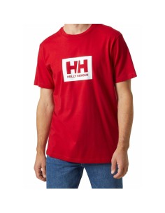 Men’s Short Sleeve T-Shirt LOGO Helly Hansen 33979 001 White | Tienda24 Tienda24.eu