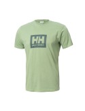 Herren Kurzarm-T-Shirt HH BOX T Helly Hansen 53285 406 grün | Tienda24 Tienda24.eu