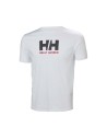 Men’s Short Sleeve T-Shirt LOGO Helly Hansen 33979 001 White | Tienda24 Tienda24.eu