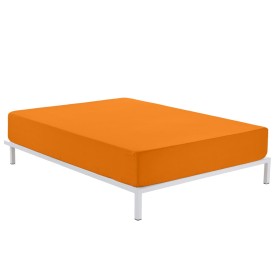 Fitted bottom sheet Alexandra House Living Orange 160 x 200 cm by Alexandra House Living, Sheets and pillowcases - Ref: D1600...