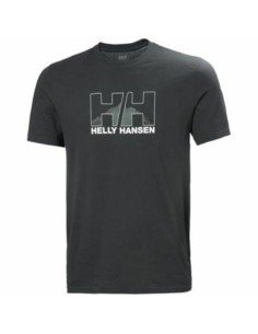 Maglia a Maniche Corte Uomo NORD GRAPHIC Helly Hansen 62978 981 Grigio da Helly Hansen, Camicie e T-shirt sportive - Ref: S20...