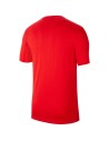 Camisola de Manga Curta Homem DF PARK20 SS TOP CW6936 Nike 657 Vermelho | Tienda24 Tienda24.eu