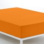 Sábana Bajera Ajustable Alexandra House Living Naranja 200 x 200 cm de Alexandra House Living, Sábanas y fundas de almohada -...