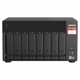 NAS Network Storage Qnap TS-873A-8G Black AMD Ryzen V1500B by Qnap, Network attached storage - Ref: S0239371, Price: 1,00 €, ...