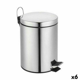 Secchio della spazzatura 5five Baltik Nero 5 L (5 L) | Tienda24 - Global Online Shop Tienda24.eu