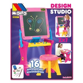 2 in 1 Board Design Studio Moltó (90 cm) by Moltó, Chalkboards and whiteboards - Ref: S2405069, Price: 40,80 €, Discount: %