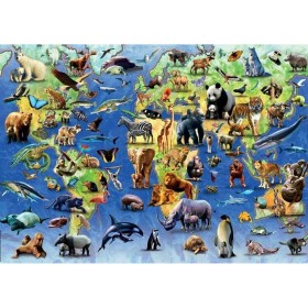 Puzzle Enfant Colorbaby Artic 4 en 1 174 Pièces 136 x 34 cm (6 Unités) | Tienda24 - Global Online Shop Tienda24.eu