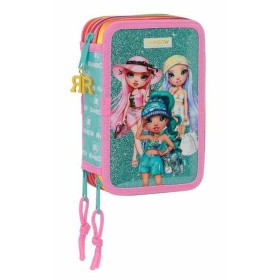 Trousse Scolaire avec Accessoires Glow Lab Hearts Rose (27 Pièces) (7 x 20 x 7 cm) | Tienda24 - Global Online Shop Tienda24.eu