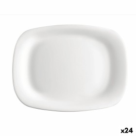 bandeja de aperitivos La Mediterránea Melamina Antracite 20 x 13 x 2 cm (24 Unidades) | Tienda24 - Global Online Shop Tienda24.eu