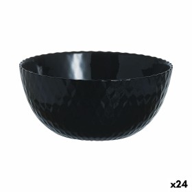 Assiette à dessert Luminarc Harena Noir verre (19 cm) (24 Unités) | Tienda24 - Global Online Shop Tienda24.eu