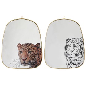 Miroir mural DKD Home Decor 85,5 x 3 x 85,5 cm Verre Blanc Fer | Tienda24 - Global Online Shop Tienda24.eu