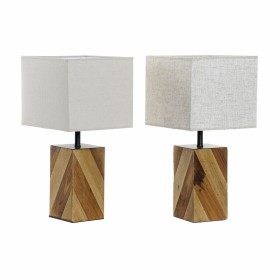 Lampada da tavolo DKD Home Decor Cristallo Azzurro Dorato 220 V Ottone 50 W Moderno (29 x 29 x 25 cm) | Tienda24 - Global Online Shop Tienda24.eu