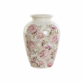 Vase DKD Home Decor 22,5 x 22,5 x 29 cm Visage Blanc Résine Multicouleur (2 Unités) | Tienda24 - Global Online Shop Tienda24.eu