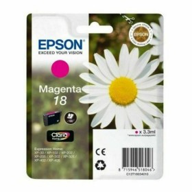 Cartouche d'Encre Compatible Epson C13T18034012 Magenta de Epson, Toners et encre pour imprimante - Réf : S0239729, Prix : 16...