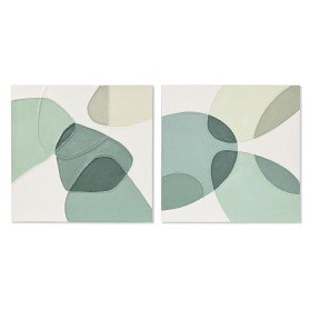 Quadro Home ESPRIT Nero Beige Astratto Moderno 102 x 3,2 x 102 cm (2 Unità) | Tienda24 - Global Online Shop Tienda24.eu